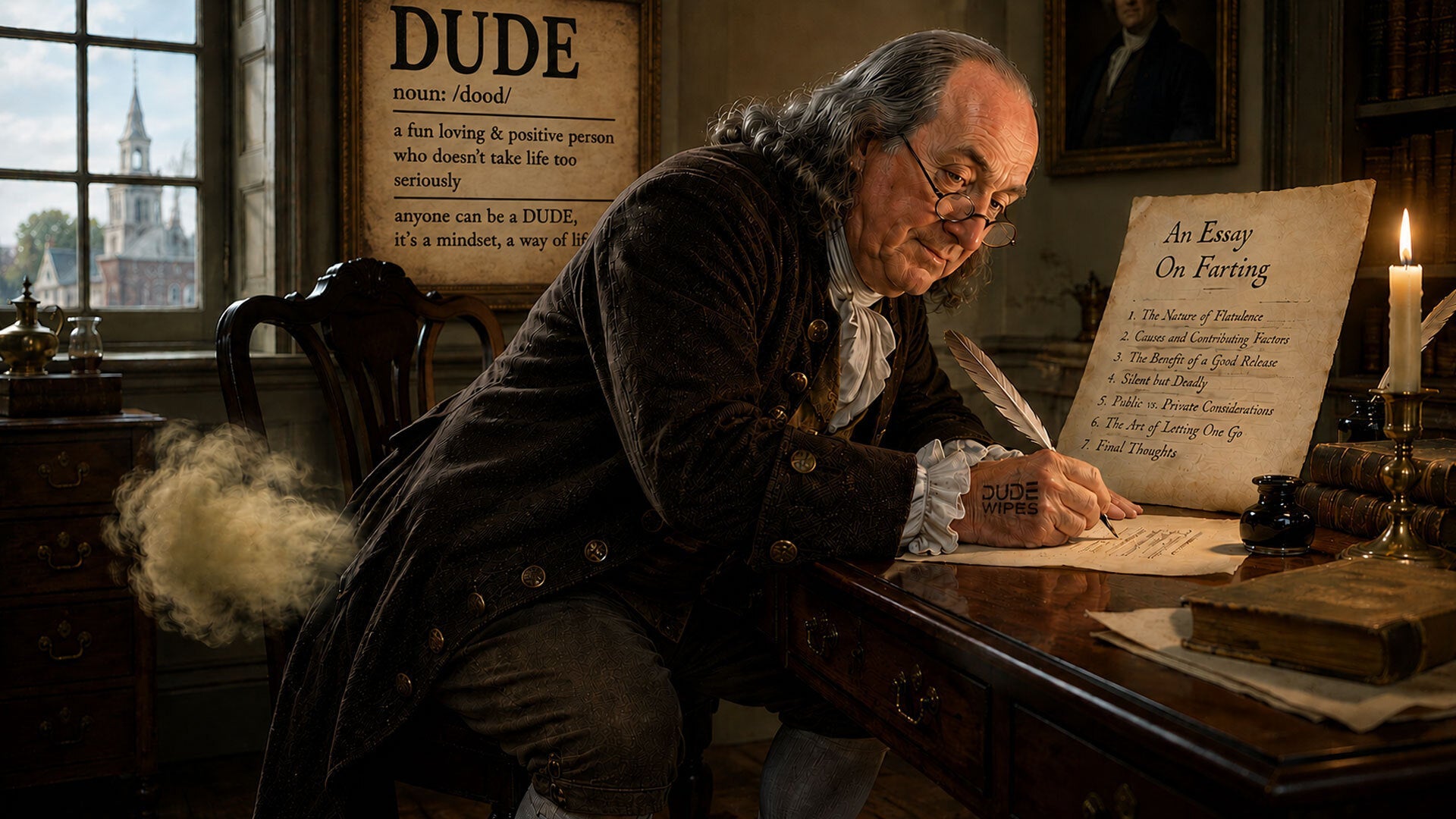 Benjamin Franklin’s Fart Essay Was 240 Years Ahead of Its Time