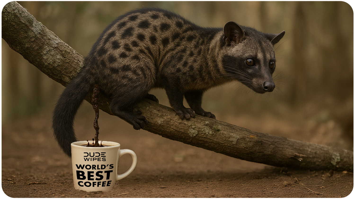 The World’s Most Expensive Coffee Comes Out of an Animal’s Butt