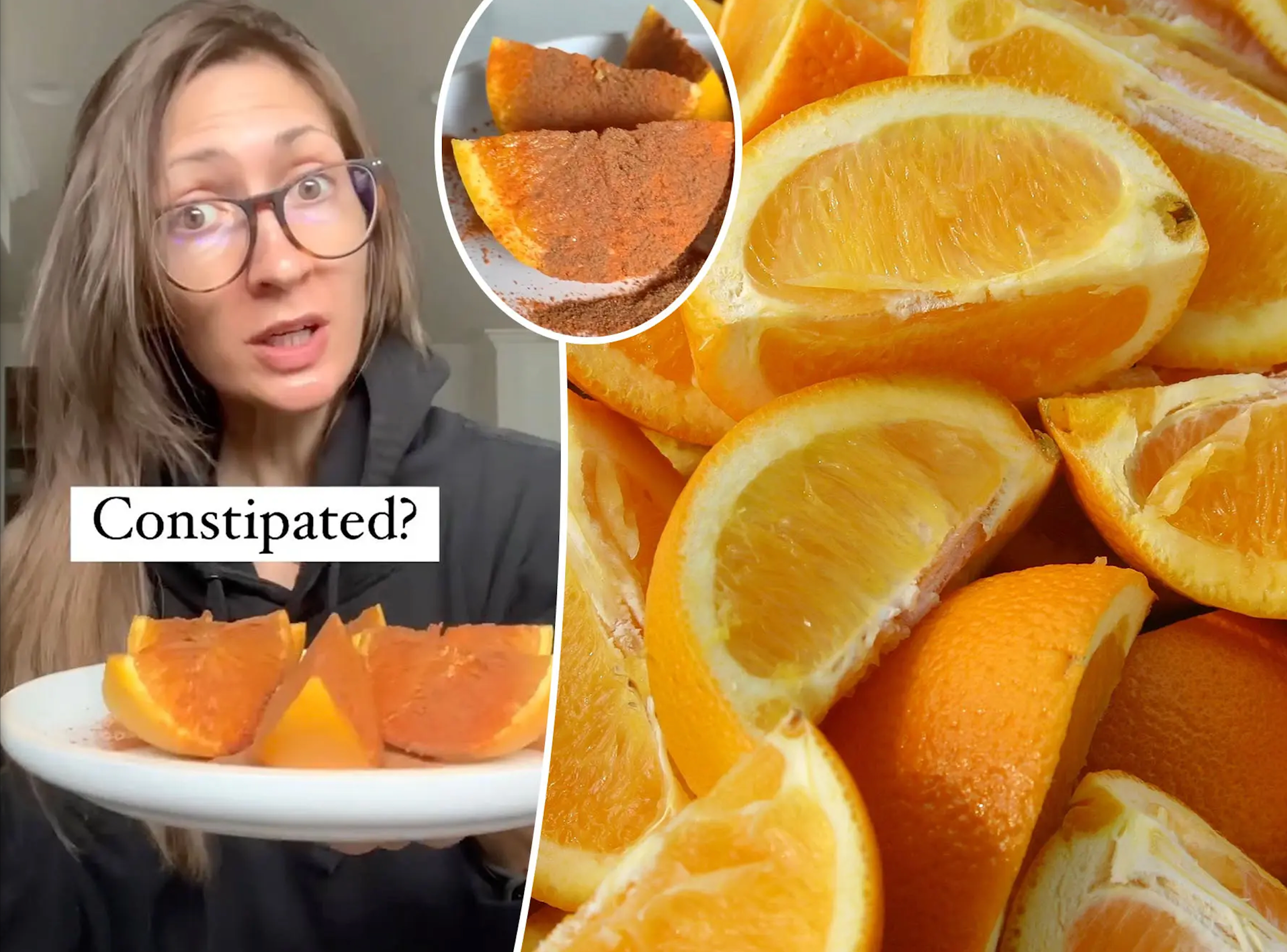 oranges for constipation
