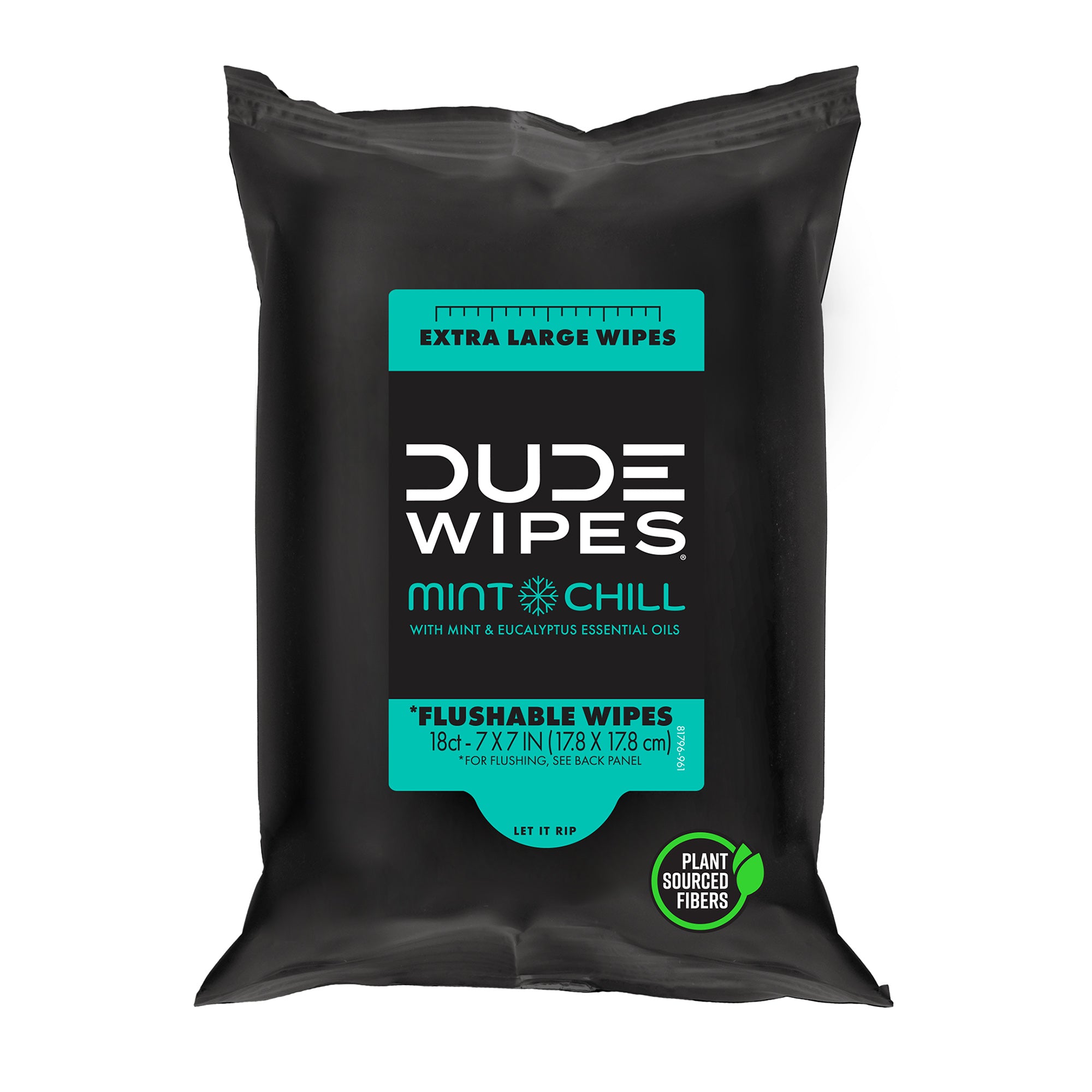 Mint Chill Travel Pack Wipes 18ct