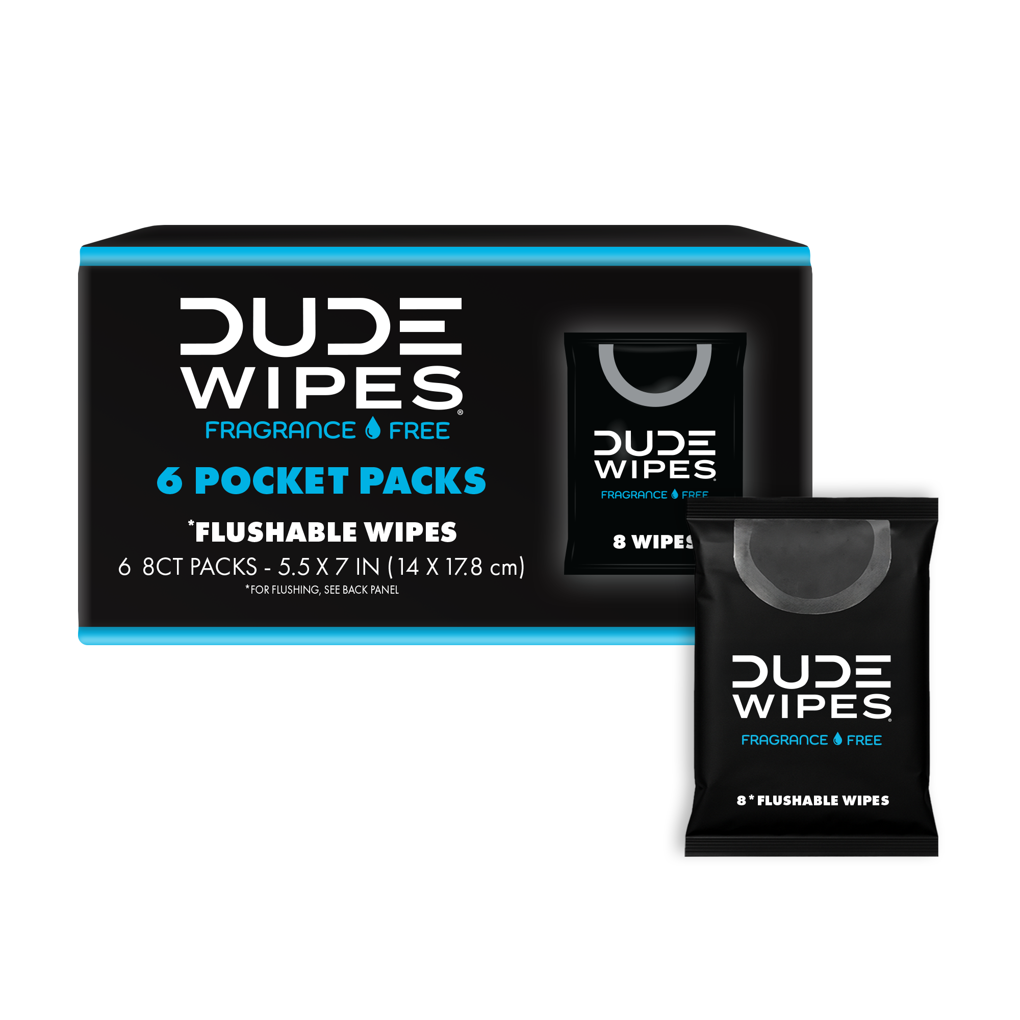 DUDE Wipes ON THE GO