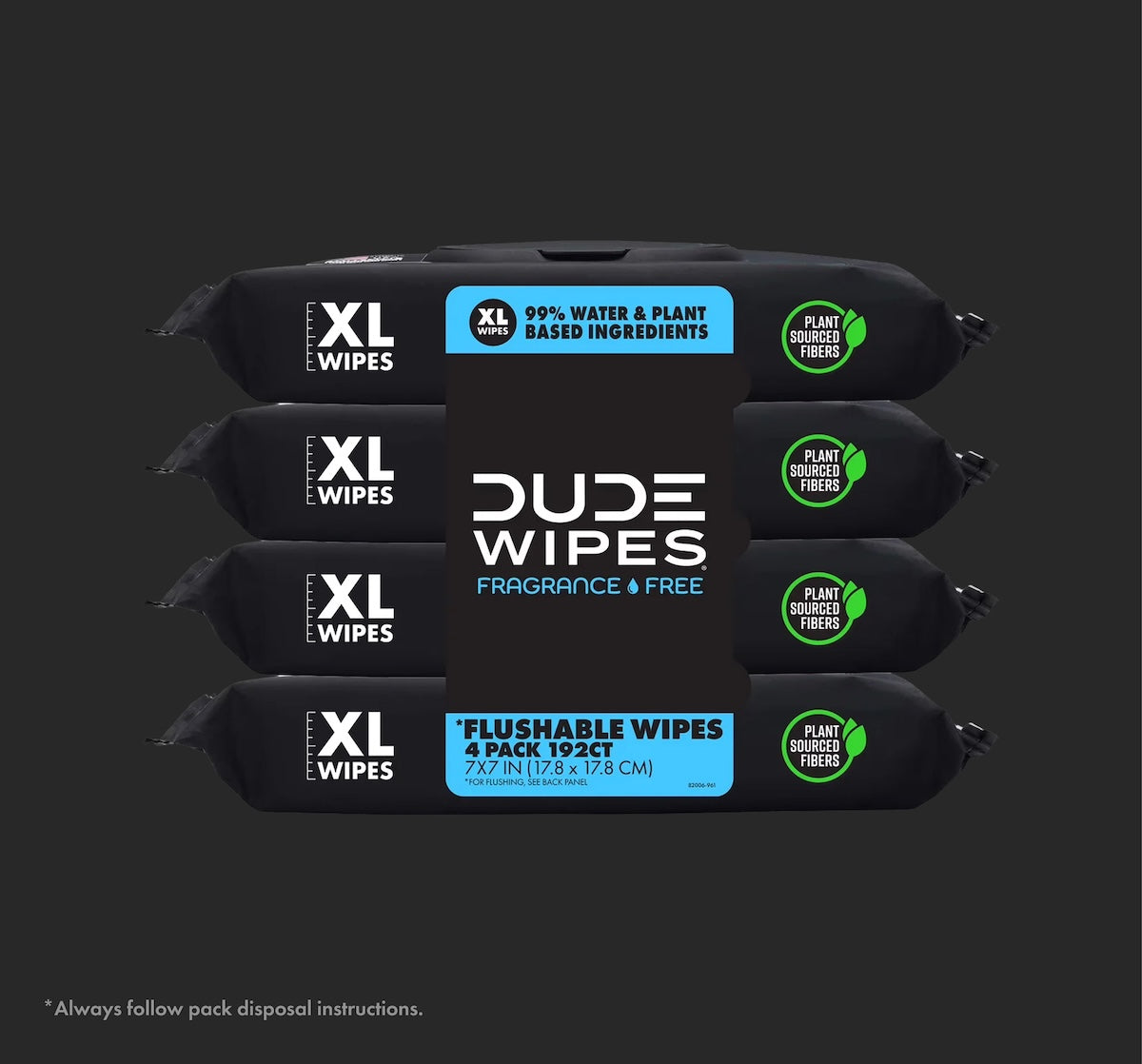 dude wipes - Shea Butter
Smooth