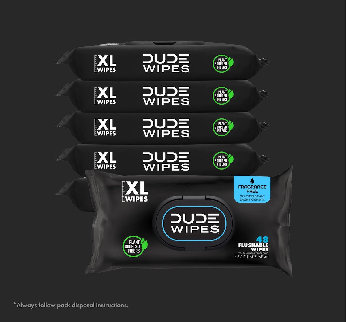 dude wipes - coffee