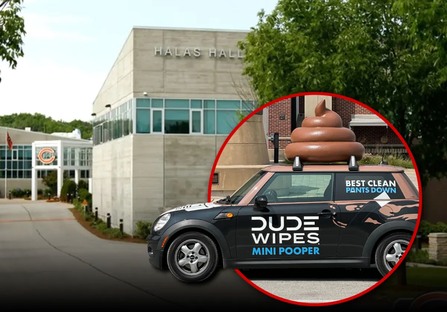 Chicago Bears DUDE Wipes