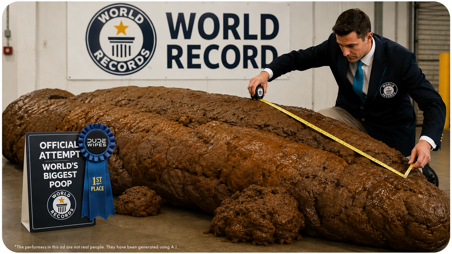 The Record for ‘World’s Longest Poop’ is a Total Crock of S***
