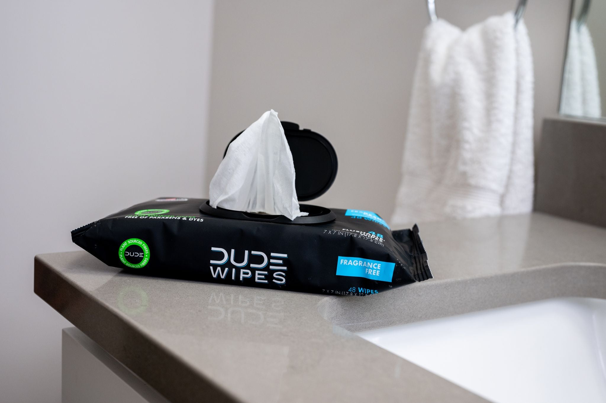 are dude wipes flushable