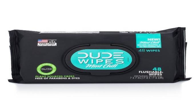 The Return of DUDE Wipes Mint Chill
