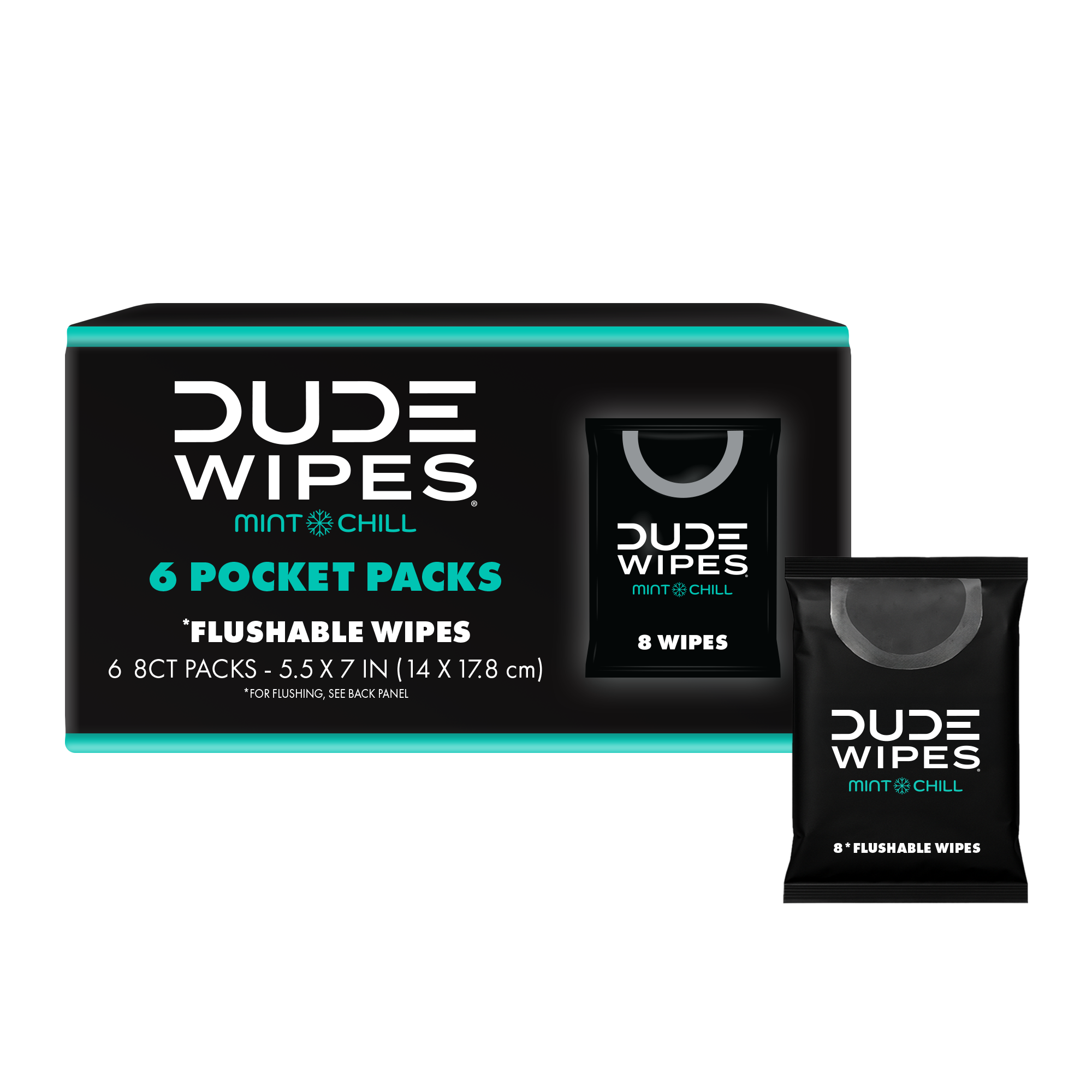DUDE Wipes ON THE GO
